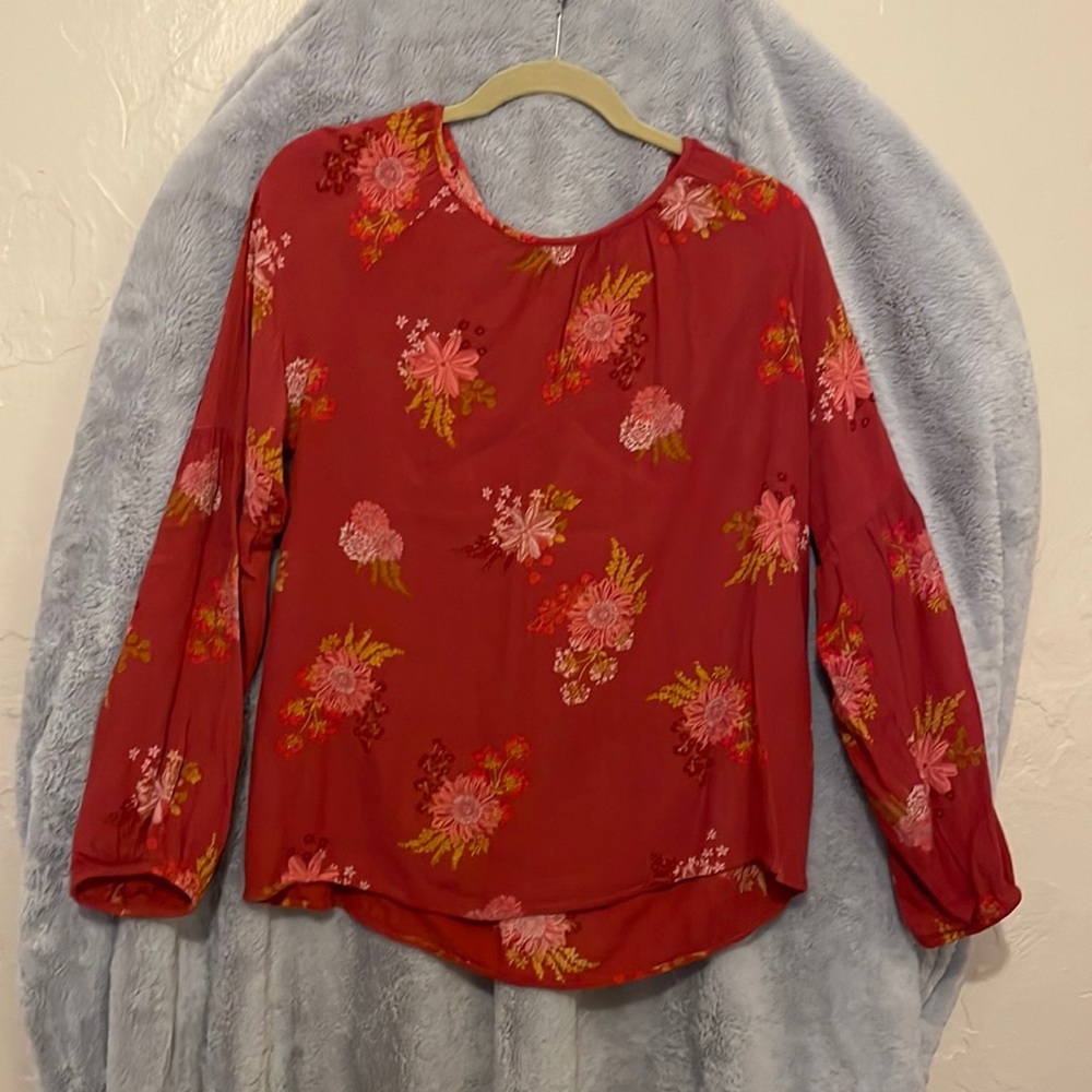 Long Sleeve Boho Top